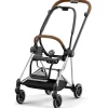 Cybex - Mios3 Frame, Chrome/Brown