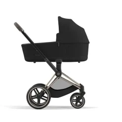 Cybex - Priam4, Rose Gold Frame + Sepia Black Seat Pack