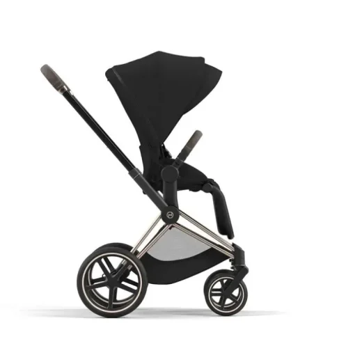 Cybex - Priam4, Rose Gold Frame + Sepia Black Seat Pack