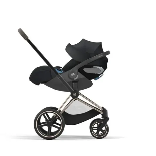 Cybex - Priam4, Rose Gold Frame + Sepia Black Seat Pack