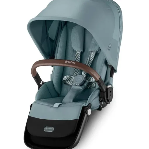 Cybex - Segundo assento Gazelle S, azul celeste com moldura cinza