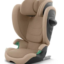 Cybex - Solution G2 Folding Travel High-Back Booster, Almond Beige