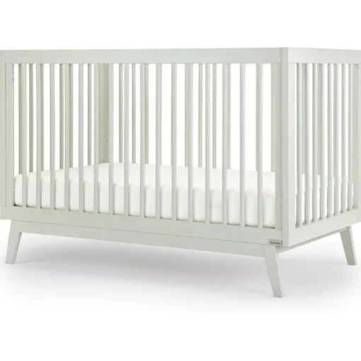 Dadada - Baby Soho 3-in-1 Convertible Wooden Crib to Toddler Bed, Sage