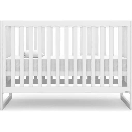 Dadada - Berço conversível Austin 3 em 1 para bebê, branco