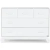 Dadada - Soho 5-Drawer Dresser for Nursery and Bedroom, White