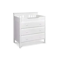 Davinci - Cômoda trocadora de 3 gavetas Jayden, branca