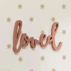Decoração em Mdf Lambs &amp; Ivy Loved