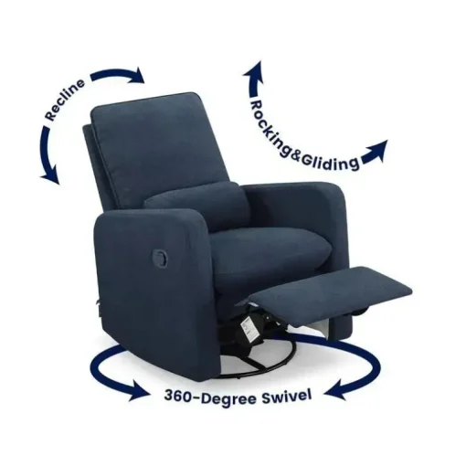 Delta - BabyGap Cloud Recliner com LiveSmart Evolve, Sailor