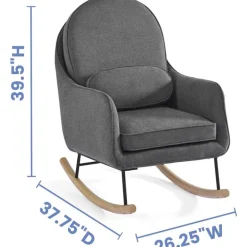 Delta - Ella Rocker With Livesmart Evolve Fabric