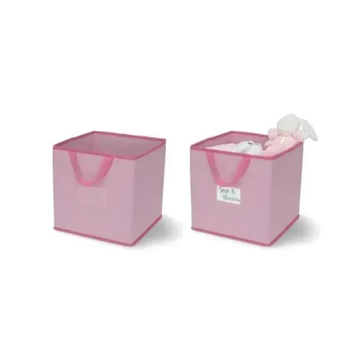 Delta - Pacote Compacto de Cesto e Cubo, Quase Rosa