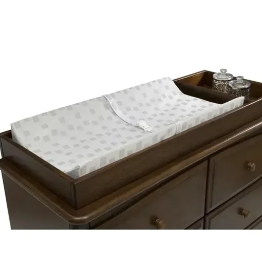 Delta Children - Almofada trocador com contornos à prova d'água Beautyrest Platinum