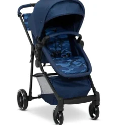 Delta Children - Baby Gap 2-In-1 Carriage Stroller, Camo Blue