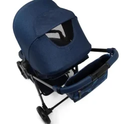 Delta Children - Baby Gap 2-In-1 Carriage Stroller, Camo Blue