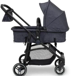 Delta Children - Baby Gap 2-In-1 Carriage Stroller, Camo Black