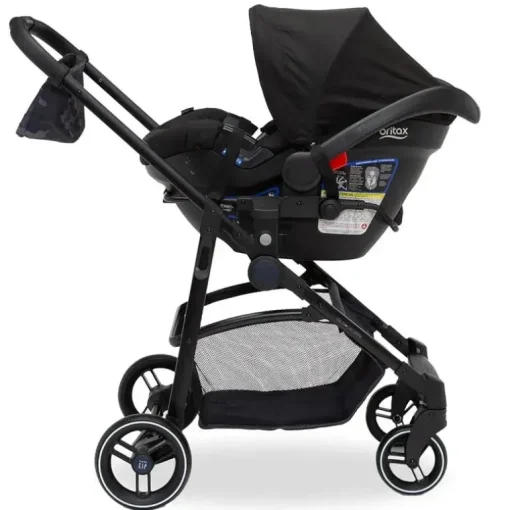 Delta Children - Baby Gap 2-In-1 Carriage Stroller, Camo Black