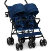 Delta Children - BabyGap Classic Side-by-Side Double Stroller, Navy Camo