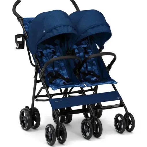 Delta Children - BabyGap Classic Side-by-Side Double Stroller, Navy Camo