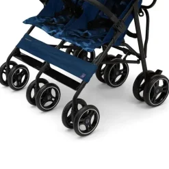 Delta Children - BabyGap Classic Side-by-Side Double Stroller, Navy Camo