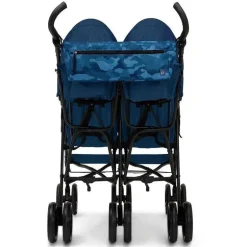 Delta Children - BabyGap Classic Side-by-Side Double Stroller, Navy Camo