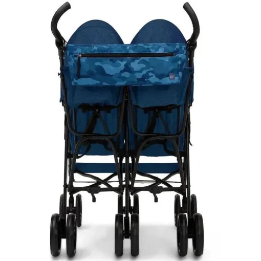 Delta Children - BabyGap Classic Side-by-Side Double Stroller, Navy Camo