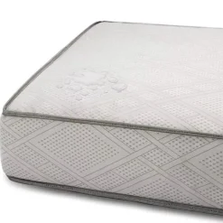 Delta Children - Beautyrest Black Diamond 2 estágios berço e colchão infantil - branco