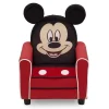 Delta Children - Cadeira infantil estofada figurativa, Mickey Mouse