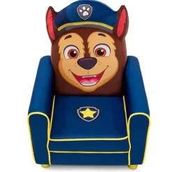 Delta Children - Cadeira infantil estofada figurativa, Nick Jr. PAW Patrol Chase