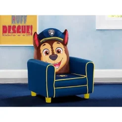 Delta Children - Cadeira infantil estofada figurativa, Nick Jr. PAW Patrol Chase
