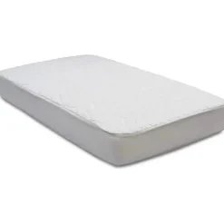Delta Children - Capa protetora para berço de bebê ajustada Beautyrest, branca