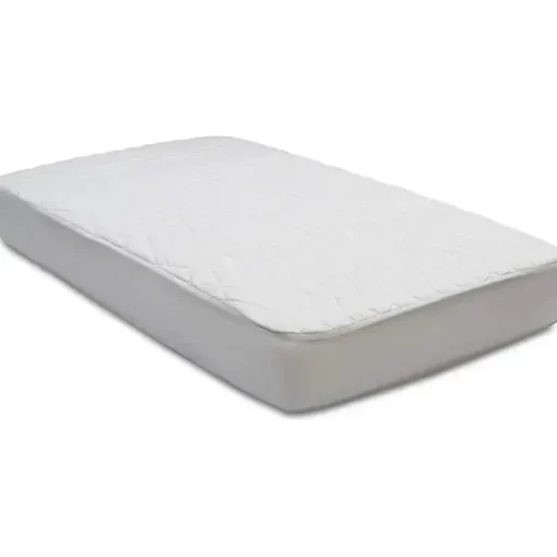 Delta Children - Capa protetora para berço de bebê ajustada Beautyrest, branca
