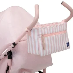 Delta Children - Carrinho BabyGap Classic, listras rosa