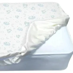 Delta Children - Colchão de berço acolchoado de luxo Serta Perfect Sleeper, branco