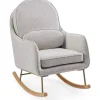 Delta Children - Ella Rocker com tecido LiveSmart Evolve, cinza calcário