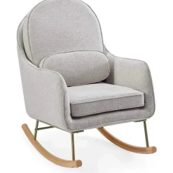 Delta Children - Ella Rocker com tecido LiveSmart Evolve, cinza calcário