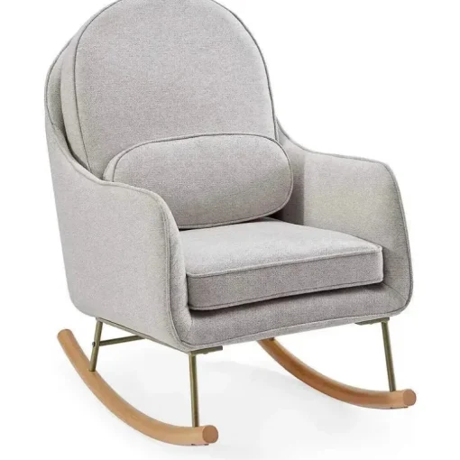 Delta Children - Ella Rocker com tecido LiveSmart Evolve, cinza calcário