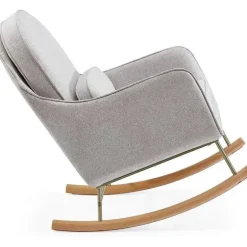 Delta Children - Ella Rocker com tecido LiveSmart Evolve, cinza calcário