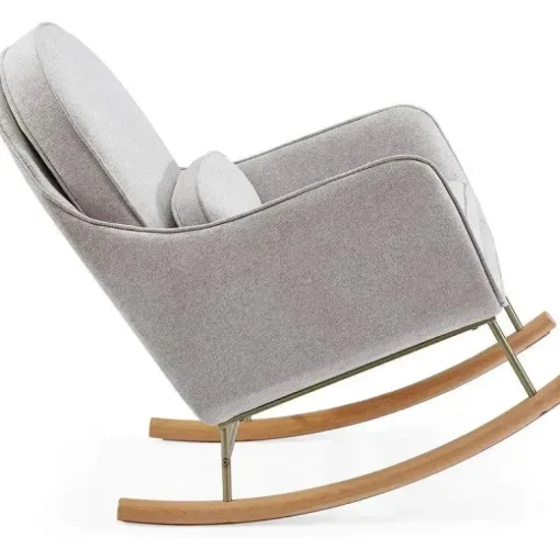 Delta Children - Ella Rocker com tecido LiveSmart Evolve, cinza calcário