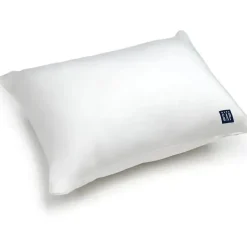 Delta Children - Gap babyGap Toddler Pillow com 2 capas refrescantes, listras brancas/cinza