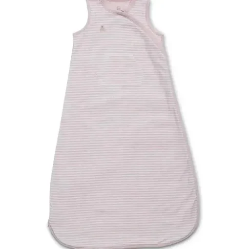 Delta Children - Saco de dormir Gap babyGap TrueSleep, 6-12 meses, listra rosa