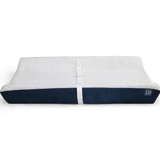 Delta Children - Trocador Gap BabyGap Contoured com capa de resfriamento, azul-marinho