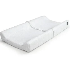 Delta Children - Trocador Gap BabyGap Contoured com capa refrescante, listra cinza