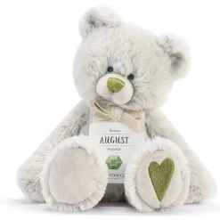 Demdaco - August Birthstone Urso de Pelúcia