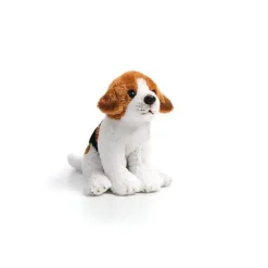 DEMDACO - Beanbag Bicho de Pelúcia Sentado Beagle Obediente