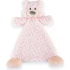 Demdaco - Bella Bear Rattle Blankie