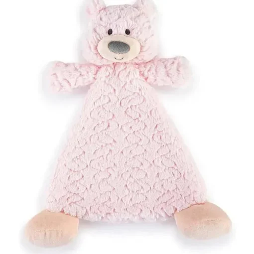 Demdaco - Bella Bear Rattle Blankie