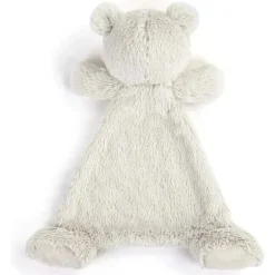 DEMDACO - Birthstone Ametista e Cinza, Urso Cobertor de Pelúcia Fevereiro