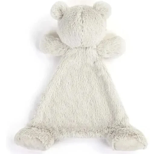 DEMDACO - Birthstone Ametista e Cinza, Urso Cobertor de Pelúcia Fevereiro