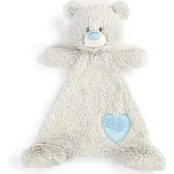 DEMDACO - Birthstone Azul e Cinza, Urso Cobertor de Pelúcia Dezembro