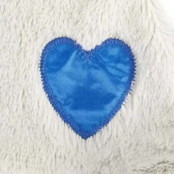 DEMDACO - Birthstone Cor Safira e Cinza, Urso Cobertor de Pelúcia Setembro