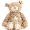 DEMDACO - Brinquedo de pelúcia marrom Fuzzy Sweet Dreams Bear